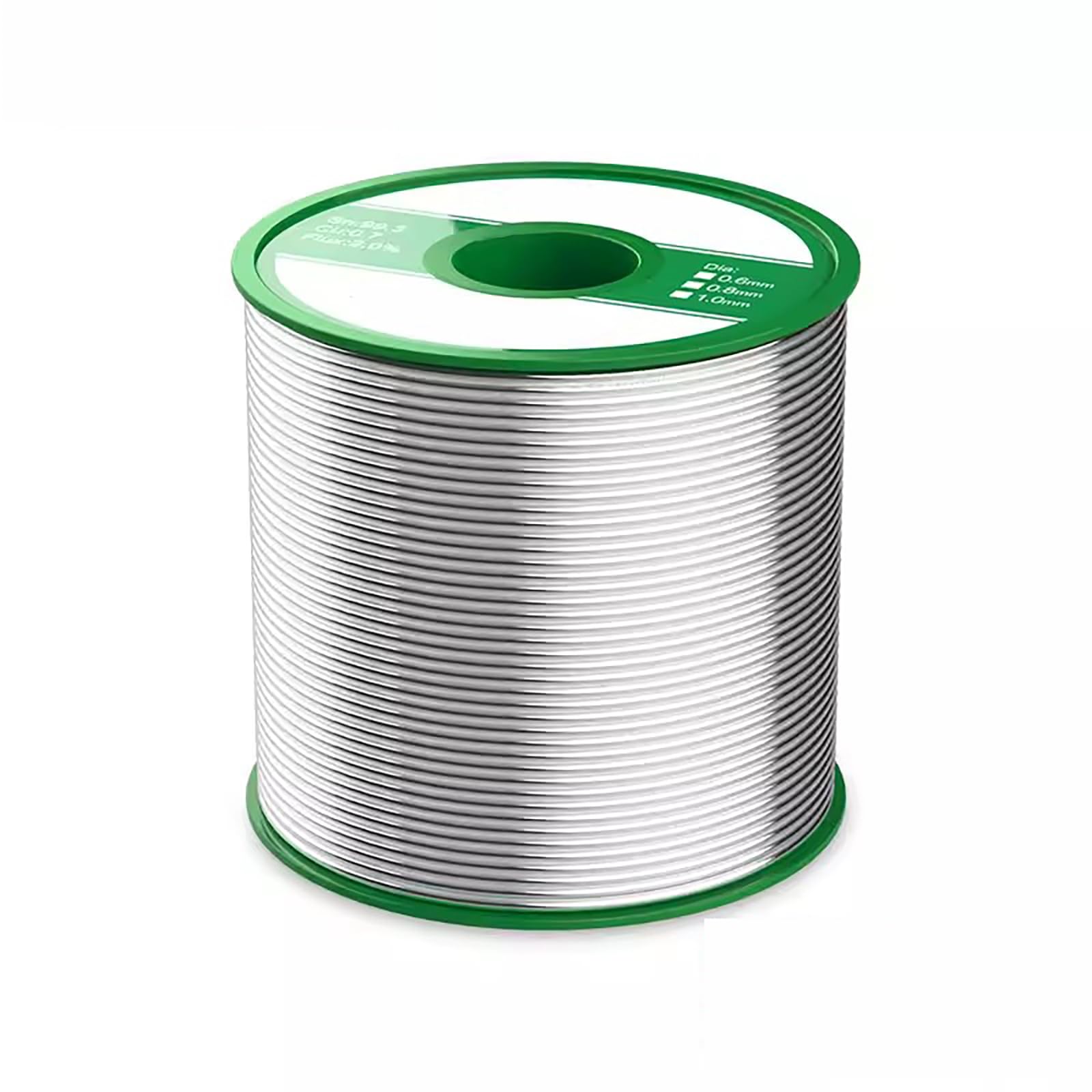 Bezołowiowy drut lutowniczy 500 g 0,6 mm 0,8 mm 1,0 mm drut lutowniczy z 99,3% cyną niskotopliwą elektroniczną lutowniczą - 500 g 1 mm