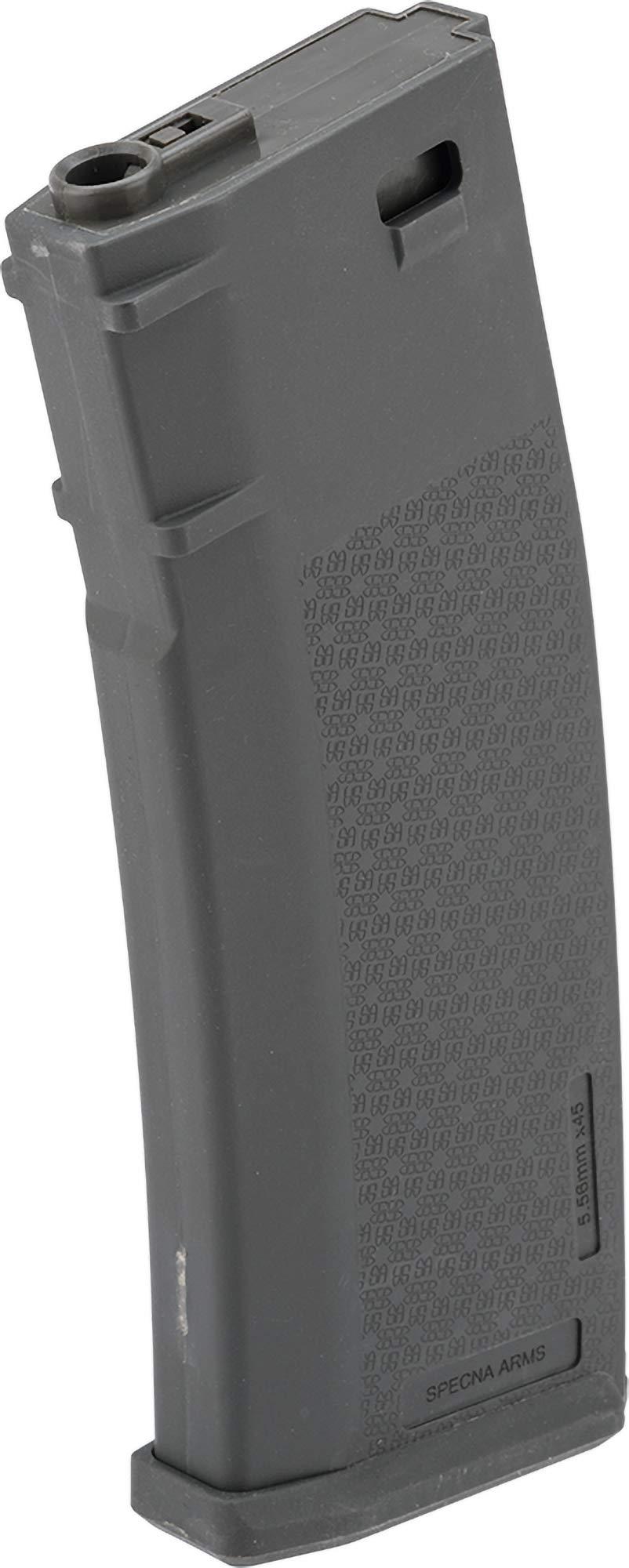 Airsoft - Specna Arms 120rd Mid-Cap M4-Style Polymer AEG Airsoft S-Mag (Color: Grey)