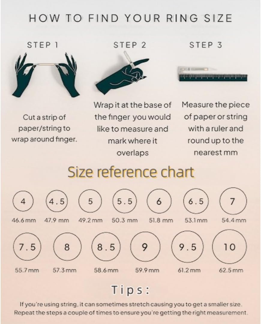 Gold Jewelry The Ring Of Power For Women Gift Shiny Chunky Rings Non Tarnish With 24K Gold Plated Engagement - Image 7