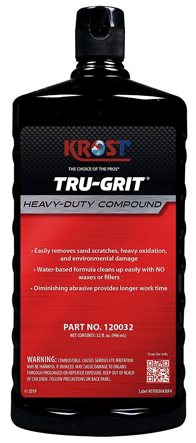 Buy KROST Tru Grit Heavy Duty Buffing and Polishing Compound for Cars