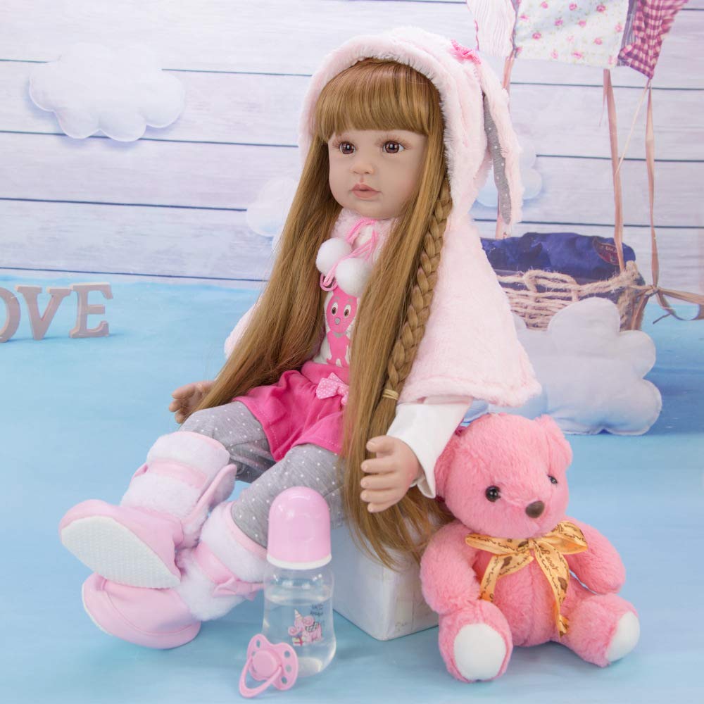 Amazon.co.jp: リボーン幼児人形60センチリアルなプリンセスベビー