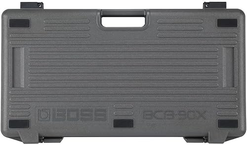 Miniatura 2 de BOSS (BCB-90X) Tapa integrada de tablero de efectos de guitarra grande  Estuche moldeado resistente con caja de conexiones, personalizable para