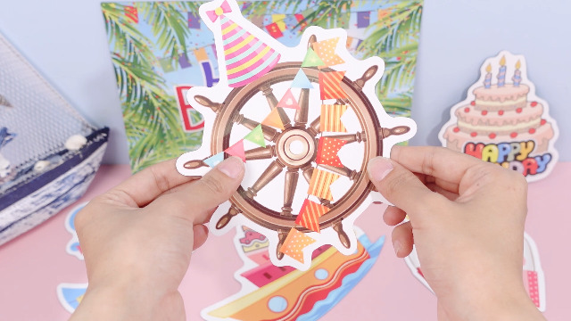 Set de 6 Imanes Decorativos de Cumpleaños para Puerta miniatura 7