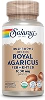 Vista 1 de SOLARAY Setas Fermentadas Royal Agaricus 500 mg 60 cápsulas vegetales