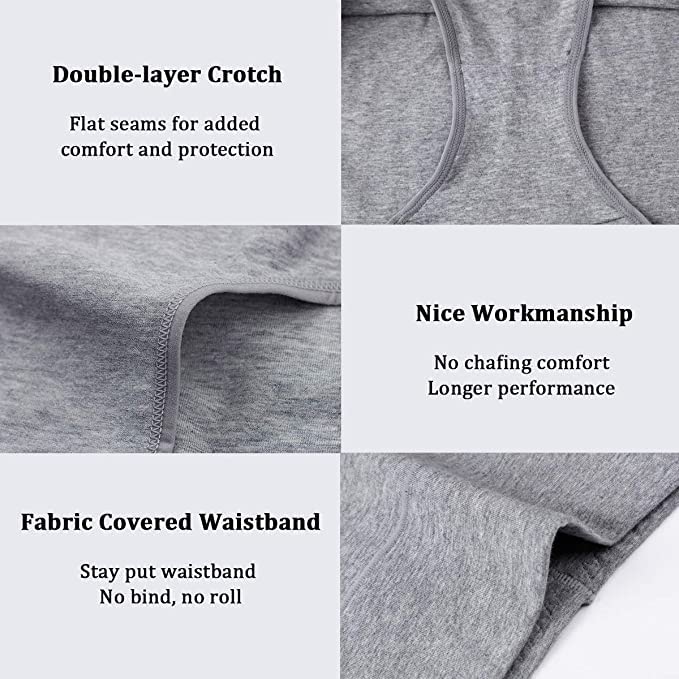 Image of DIVING DEEP Women's High Waisted Cotton Underwear Ladies Soft Briefs Panties | Women Antibacterial Cotton Hipster Panty | Women's Seamless High -Rise Panties Hipster (Pack of 4)