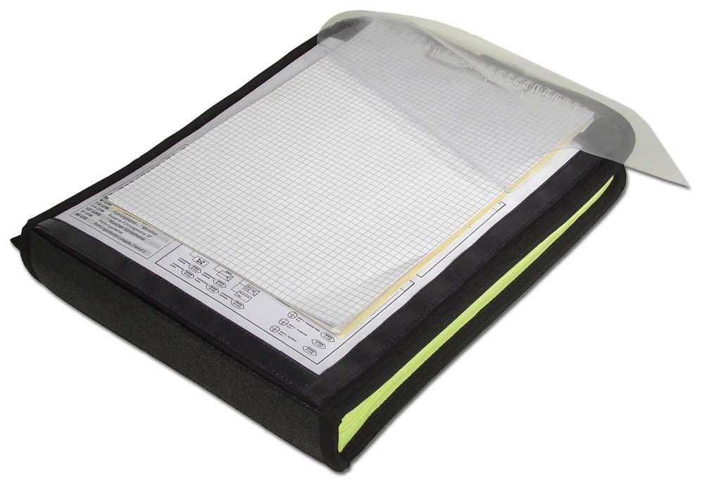 tee-uu DOKU Carpeta Organizadora de Control Portadocumentos (negro)