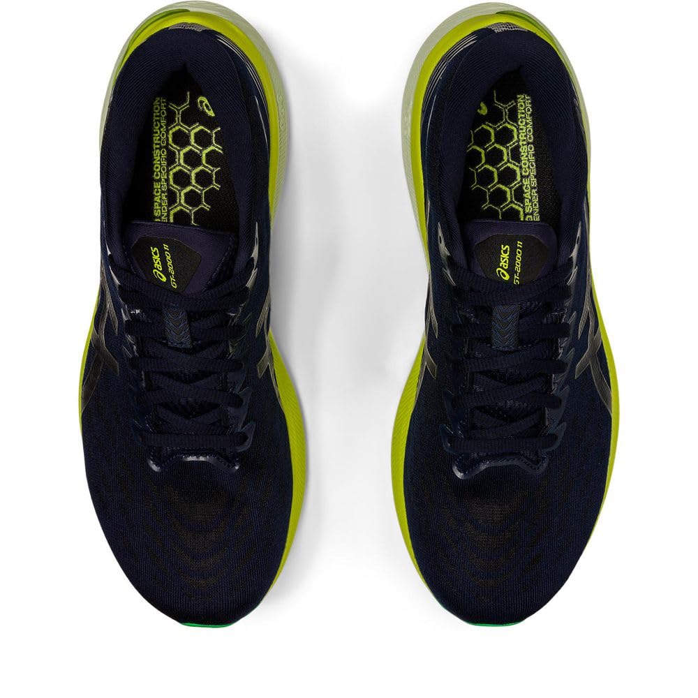 ASICS Kayano 29 Scarpa Running da Strada per Uomo Nero Bianco