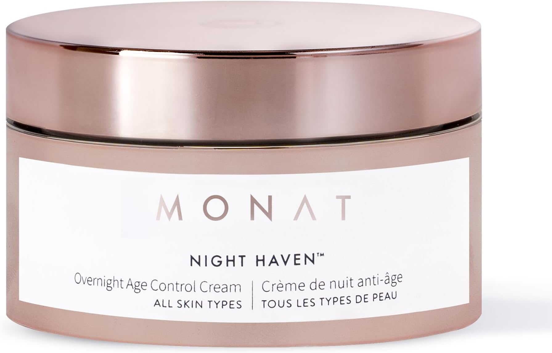 MONAT Night Haven Crème – Intensive Hydrating Moisturizer for Face – Nighttime Repair Cream for Plump & Youthful Skin – Anti Aging Night Cream – Natural Night Cream with Shea Butter & Avocado Oil