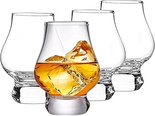 SKADE Whiskey Glasses Set of 4