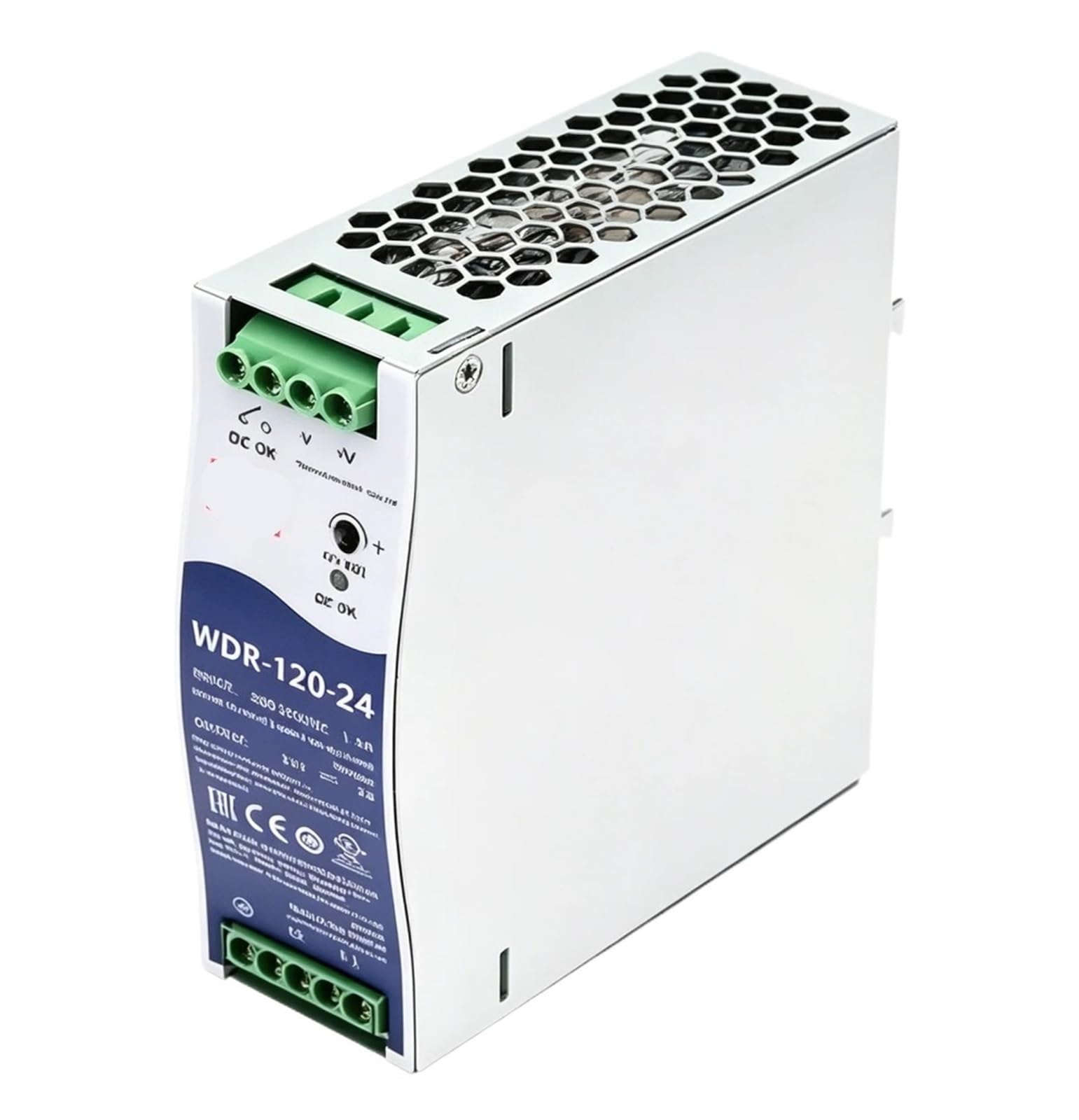 NACODLUL 120W Single Output Industrial Power Supply WDR-120-12 WDR-120-24 WDR-120-48 12V 24V 48V(WDR-120-48)