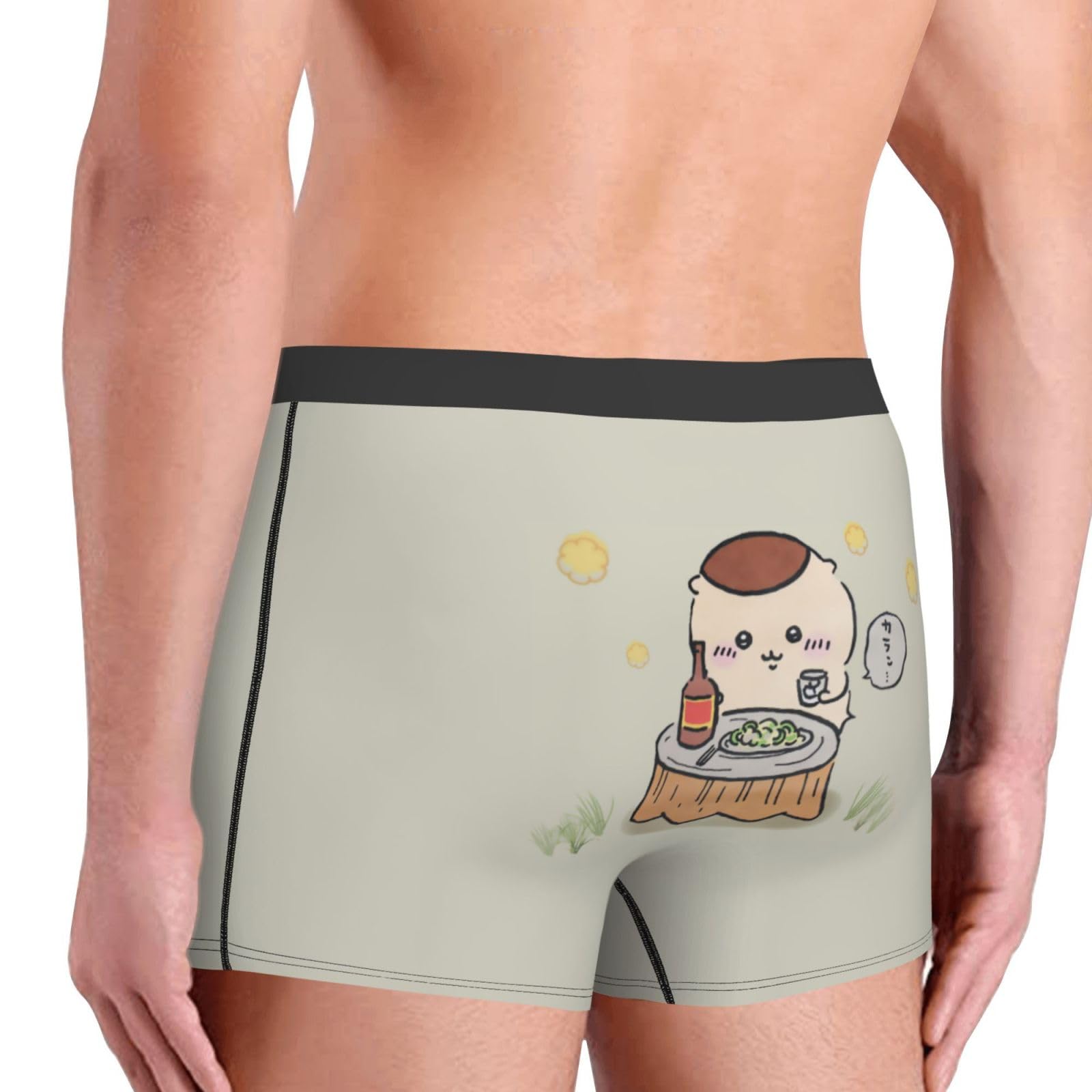 Amazon.co.jp: ちいかわ くりまんじゅう ボクサーパンツ メンズ