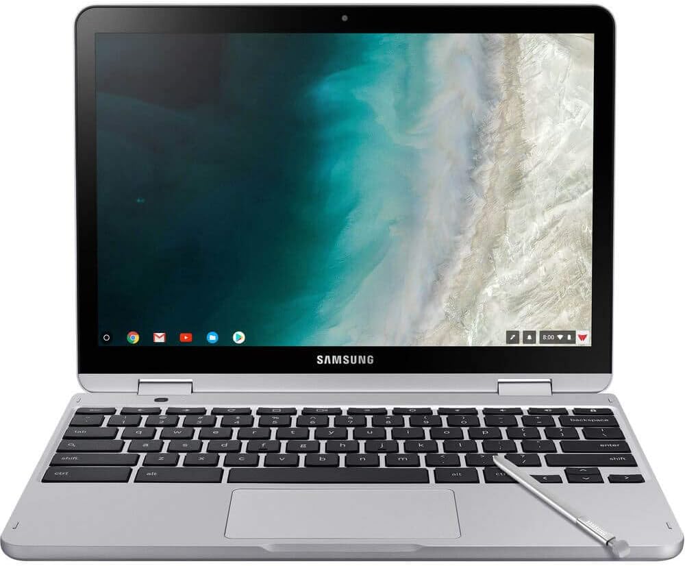XE520QAB-K02US Chromebook Plus V2, 2-in-1, Intel Core m3, 4GB RAM, 64GB eMMC, 13MP Camera, Chrome OS, 12.2", 16:10 Aspect Ratio, Light Titan