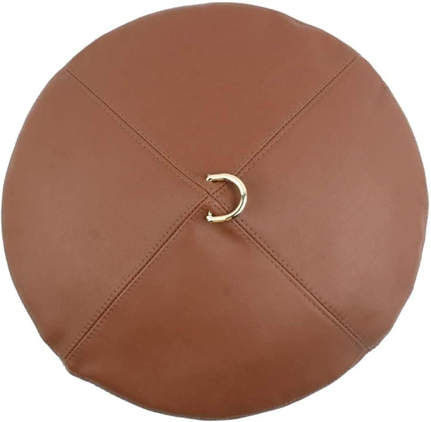 帽子 レディース ベレー帽 PU レザー 通気性 女性 メンズ 春 夏 キャップ 無地 日焼け防止 シンプル