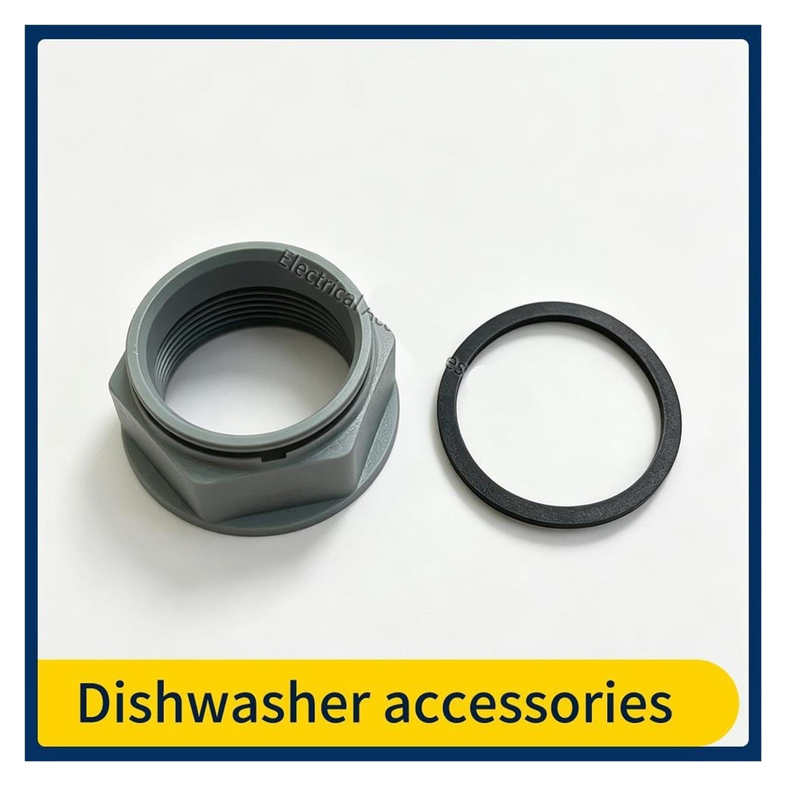 Dishwasher Lower Tee Assembly Lock Nut,Compatible For Hobart,AMC | AMXX, 883497-001, Sealing Ring(Lock nut)