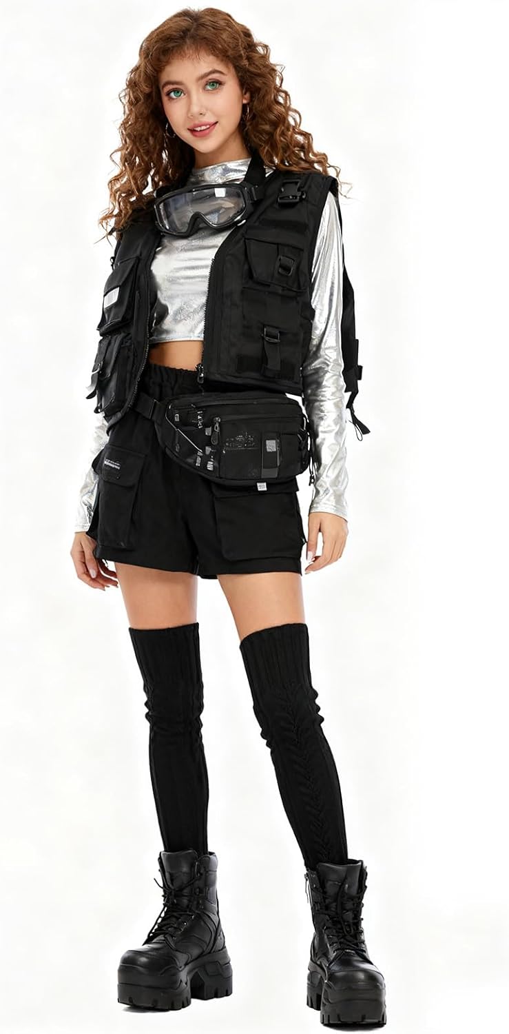 YELAIVP Women's Cable Knit Thigh High Socks Over the Knee Sock Extra Long Leg Warmers - Image 3