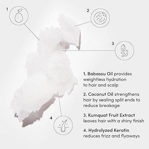 Miniatura 5 de OUAI Juego mediano de champú  acondicionador libre de sulfatos 10 onzas cada uno