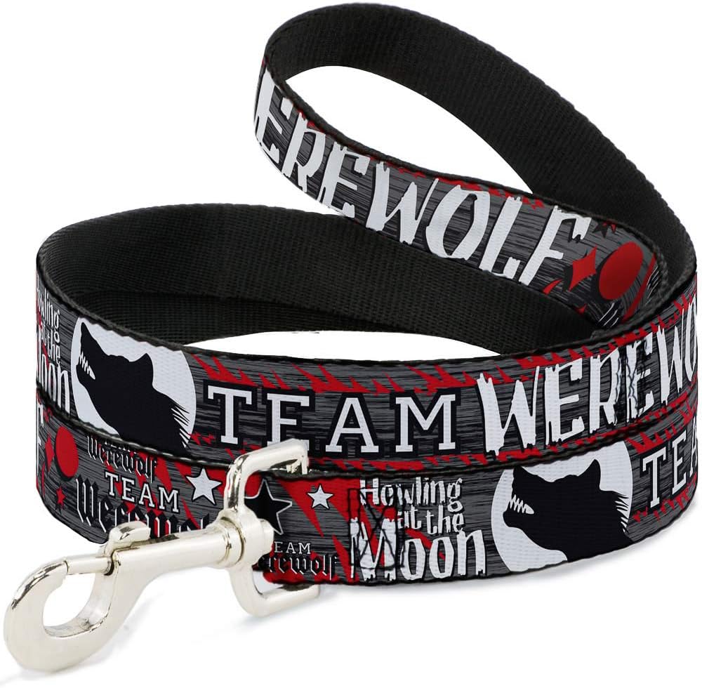 Dog Leash Team Werewolf 6 Feet Long 1.0 Inch Wide
