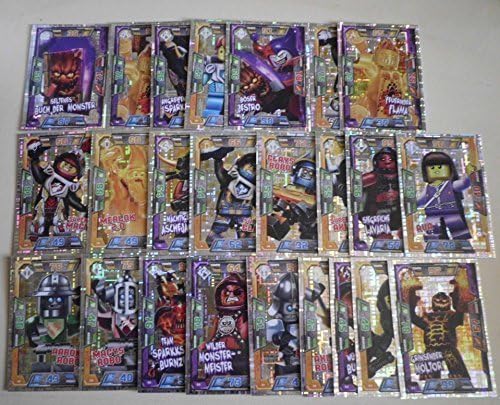 Blue Ocean LEGO NEXO Knights - All 24 Special cards as Set Holo - German Edition