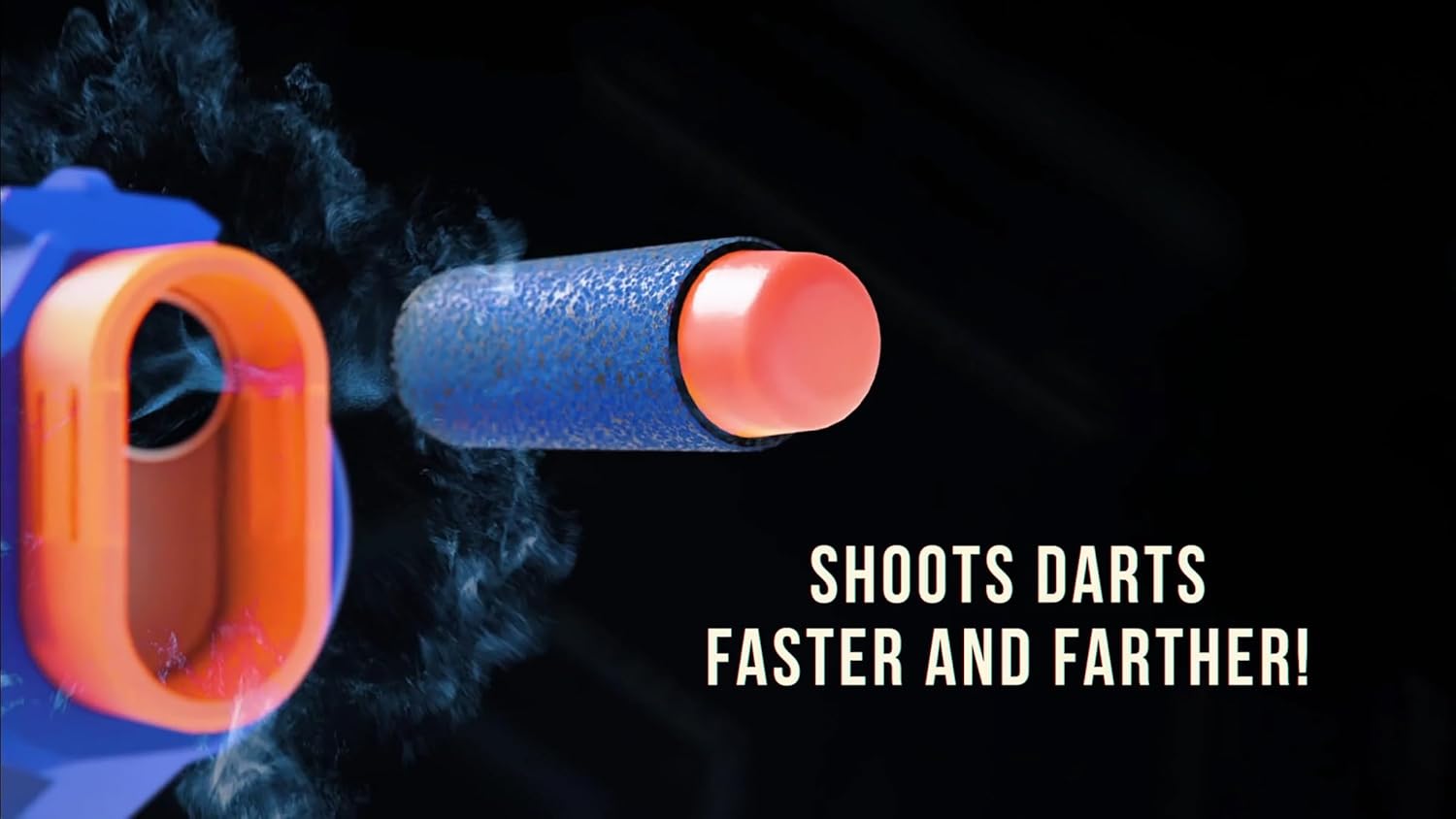 Rekt Jury Revolver CO2-Powered Foam Dart Blaster Pistol Gun, Red