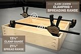 Spec Ops Trigger Clamp for Woodworking 13" Large One-Handed Bar Clamp/Spreader Heavy Duty 330 Lbs. 2-Pack – view 3