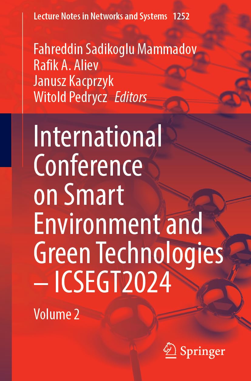 Icsegt2024 Volume 2 actis de conférence sur environnement intelligent
