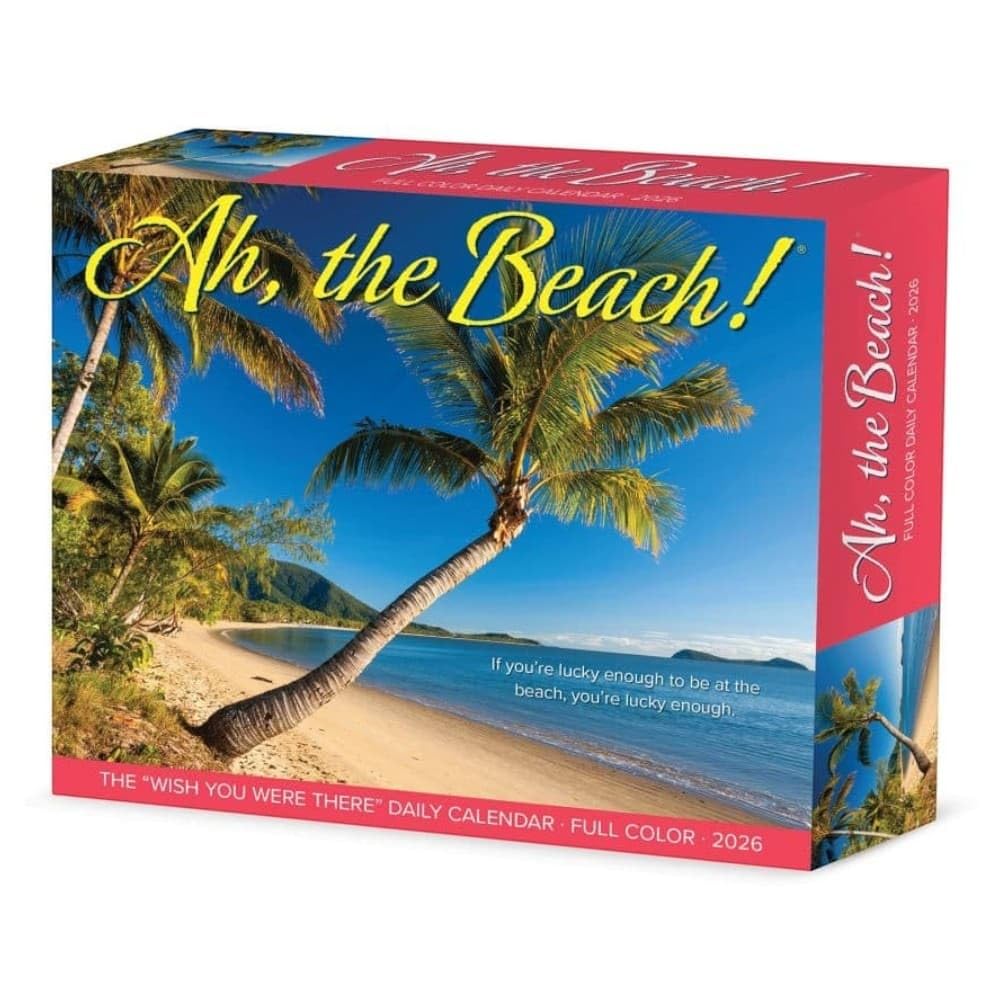 Ah, the Beach! 2026 Box Calendar