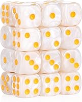 Vista 34 de 36 de paquete de dados de 12 mm de lado de 6 caras MINI, juego de dados de colores translúcidos, dados de 6 caras de colores estándar para Tenzi