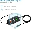 Cable adaptador USB-C a CC de 3V 4.5V 5V 6V 7.5V 9V 12V con pantalla LED, módulo reductor CC-CC, para tablets, luces LED, lámparas, altavoces y routers 7