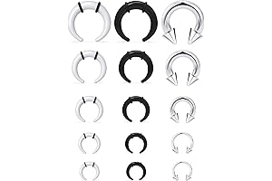 Stretched Septum Rings: Ultimate Guide to Sizes and Styles