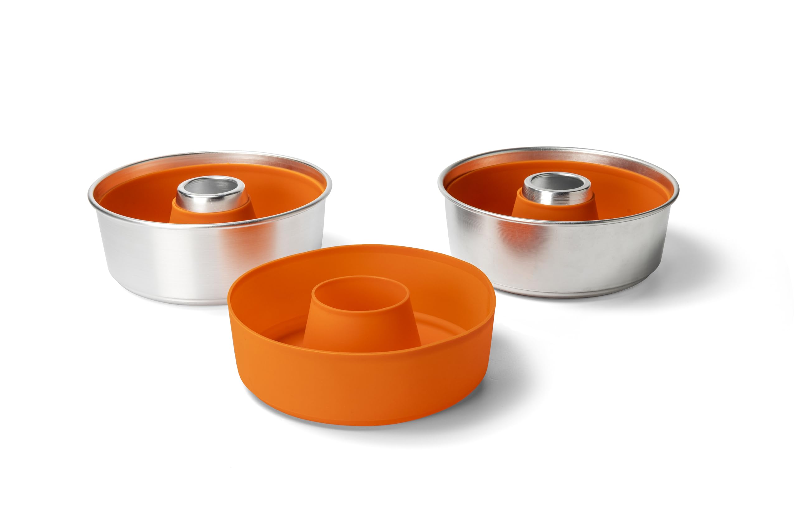 MAXI Backform aus Silikon, Orange