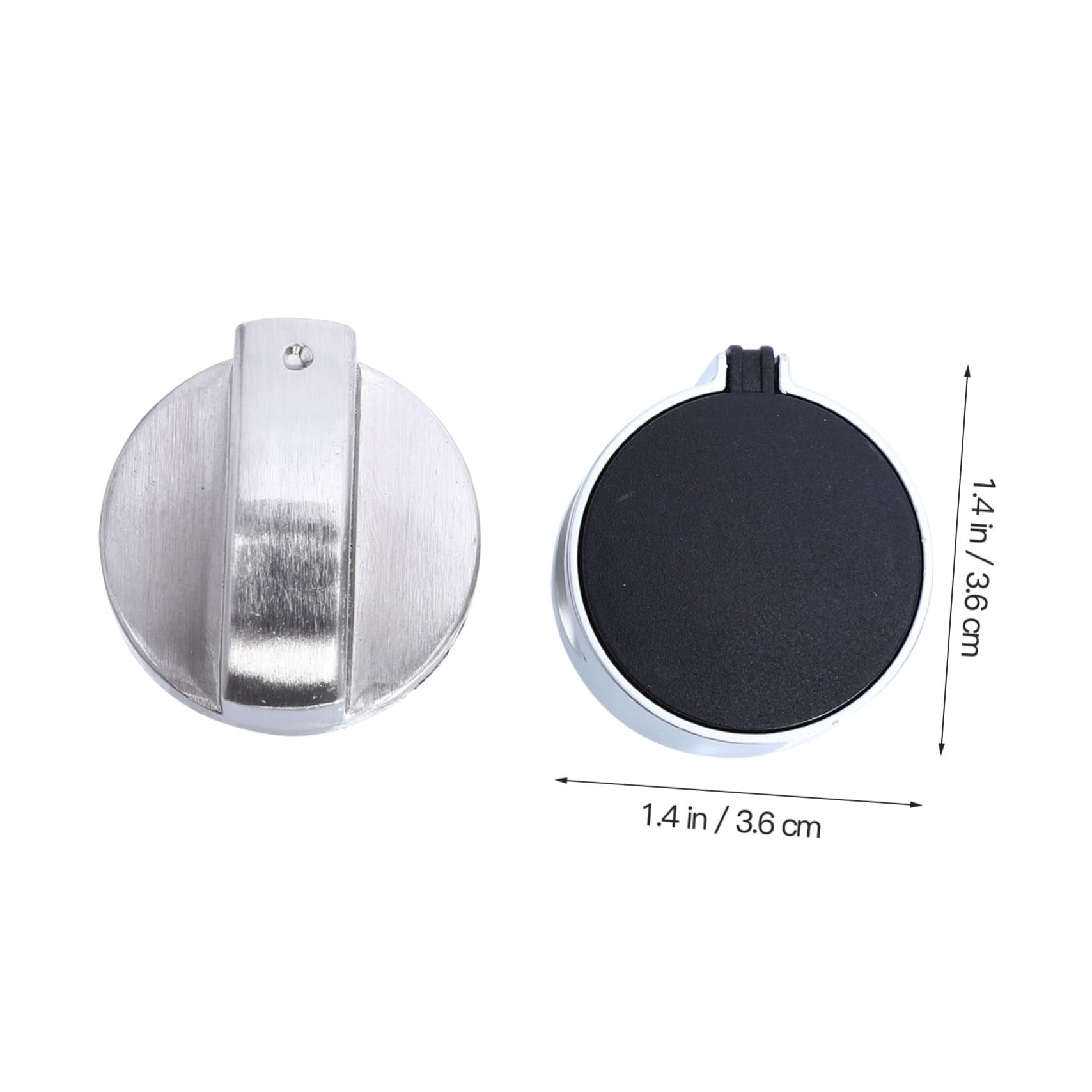 LALAFINA 4Pcs Gas Stove Control Knob Ergonomic Burner Accessories Easy Install Knobs for Gas Stoves Compatible with Surface Burners Durable Design