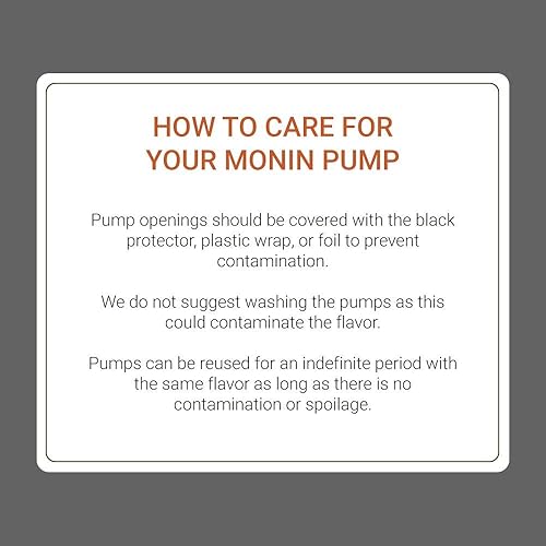 Miniatura 6 de Little Squirt Syrup Pump Compatible con botellas de jarabe de café de vidrio Monin de 25.4 fl oz - Incluye cubierta de punta - 1 bomba dispensadora