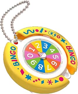 Decision Maker Spinner – Funny YES/NO Selector Wheel with Multiple Styles, Office Desk Gag Gift, Handheld Choice Decider, Stress Relief Novelty for Adults (Lucky Numbers)