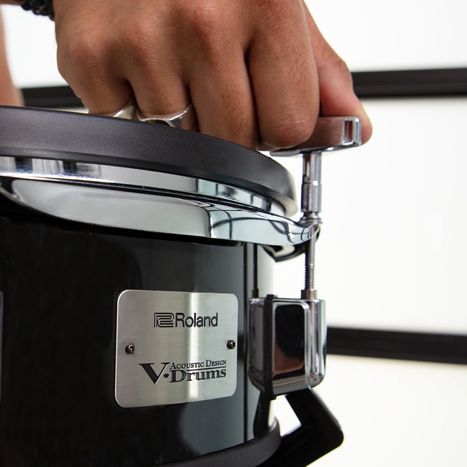 Roland E-Drum VAD307 Acoustic Design Kit elektronisches Schlagzeug mit keepdrum Kopfhörer
