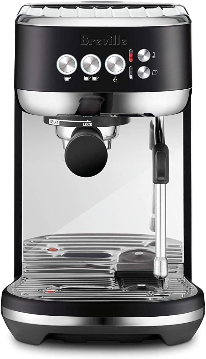 Brevillethe Bambino® Plus Expresso Machine Black Truffle BES500BTR ( International Version )