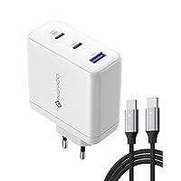 NOVOO Caricabatterie USB C da 120W con 1M cavi PD 100W Type-C