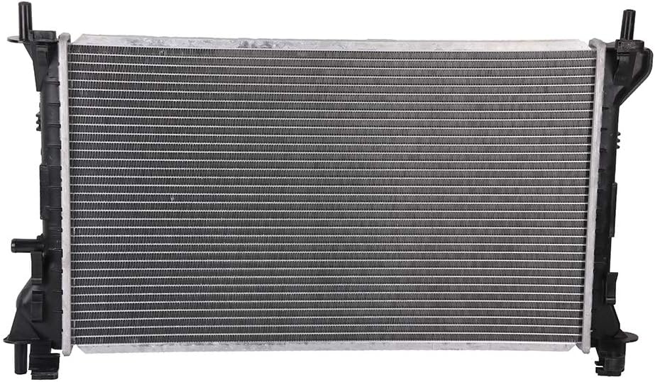 OCPTY Auto Parts Radiator Replacement for 2000-2007 for Ford for Focus 2.0L 2003-2007 for Ford for Focus 2.3L CU2329 Aluminum Radiator