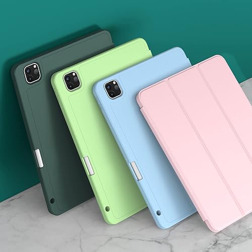 Miniatura 7 de ZryXal - Funda para iPad Pro de 11 pulgadas 2021 (3 generación)2020 (2 generación) con soporte para lápices, funda inteligente para iPad compatible