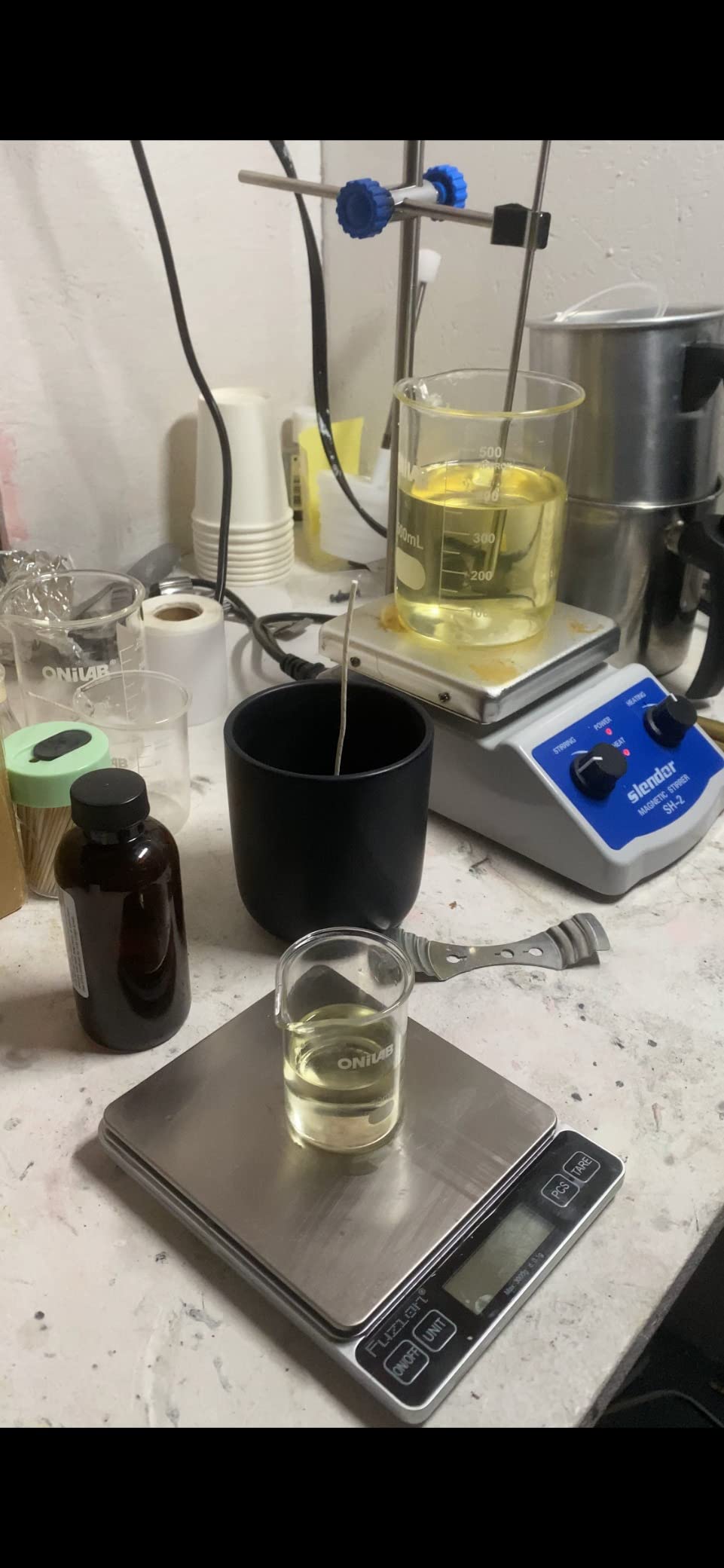 11/mo Finance Slendor Stirrer SH2 Hot Plate Mixer Max 520