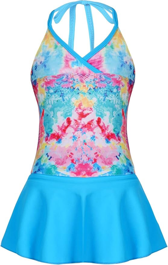 Aislor 3 Pièce Maillot de Bain Enfant Fille Tankini Gilet & Jupe & Culotte Costume de Natation Aislor 3 Pièce Maillot de Bain Enfant Fille Tankini Gilet & Jupe & Culotte Costume de Natation