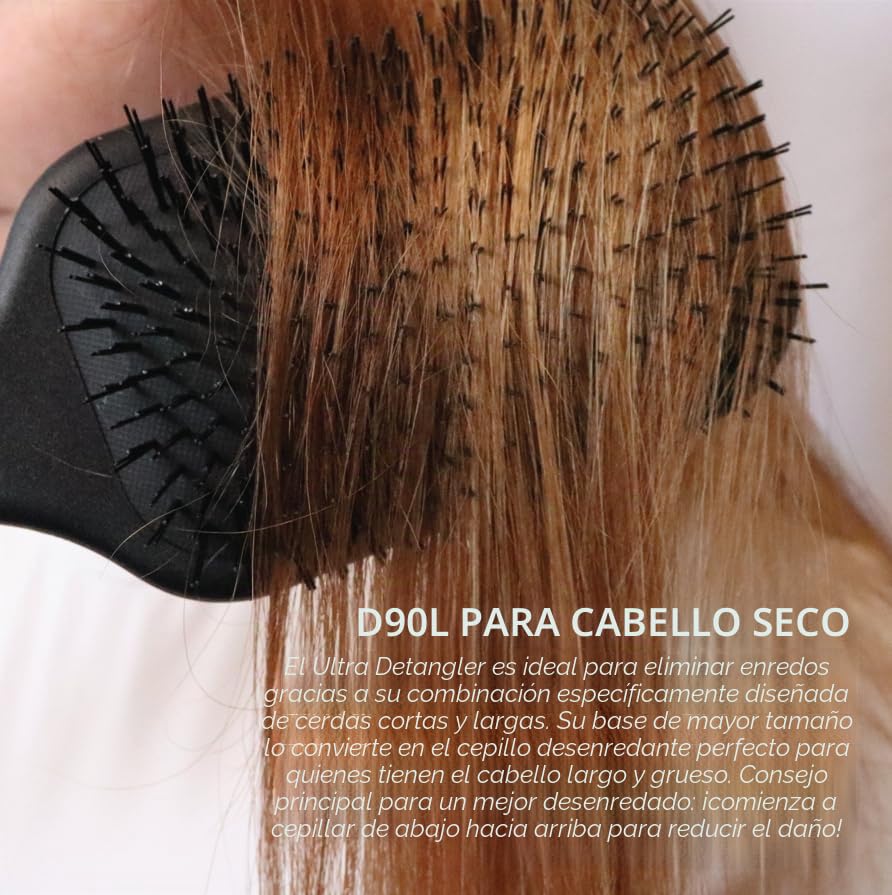 Cepillo Denman Tangle Tamer Ultra D90L para pelo rizado natural y melenas afro 4