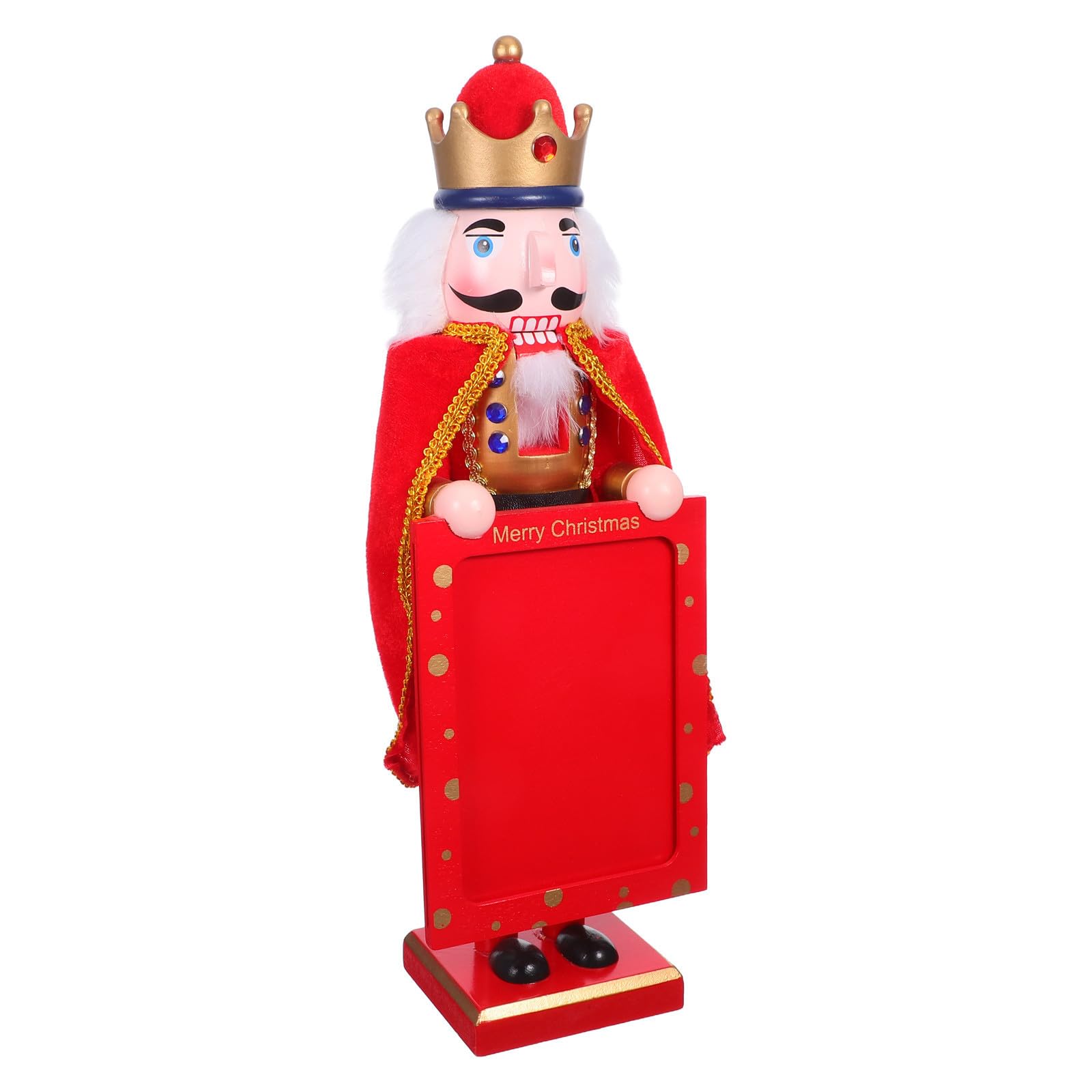Casse-Noisette Décoratif Bois Soldat Grand Modèle pour Décoration Table Noël