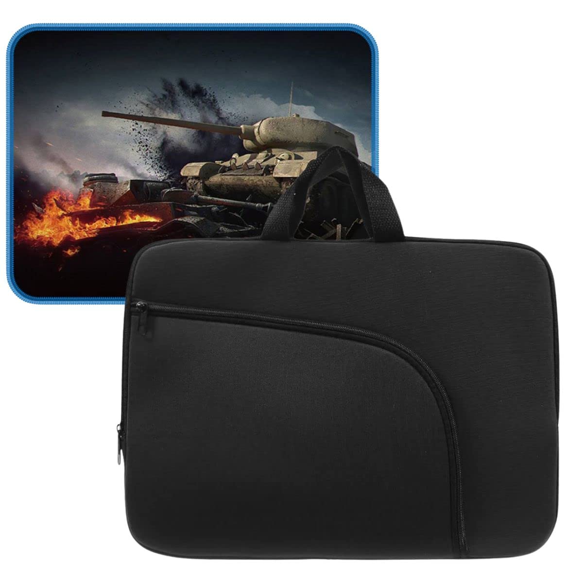 Capa Case para Notebook 15,6 Polegadas com Bolso + Mouse Pad Gamer base ...