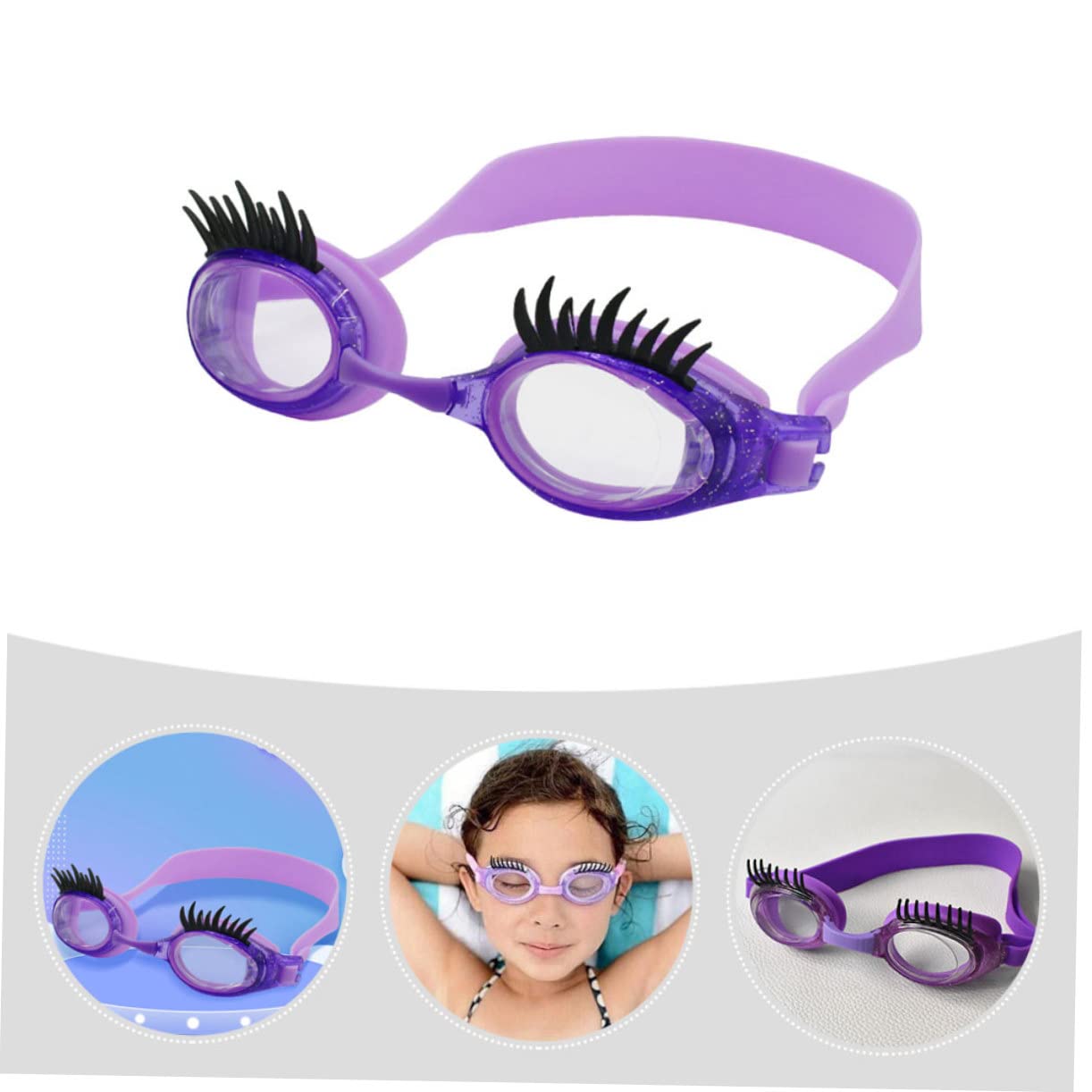 Toddmomy 2Pcs Gafas De Natación Niña Gafas De Seguridad Para Niños Speedo Gafas Al Aire Gafas Para Nadar Niños Ropa Niños Gafas Para Nadar Gafas De Natación Gafas