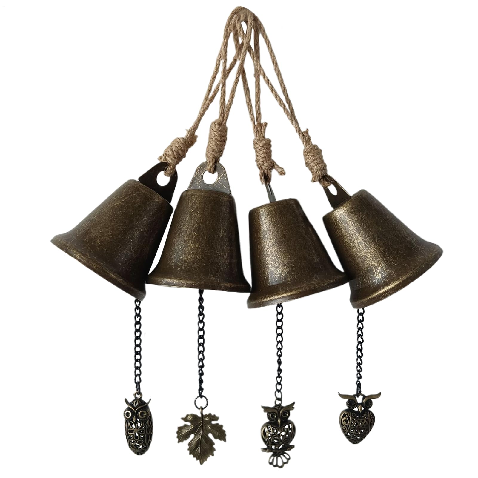 Cloches de Noël en métal pour porte pour raviver les souvenirs