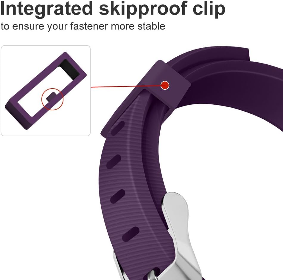 UMTELE Bands Compatible for Alta, Adjustable Soft Sport Strap Wristband with Metal Buckle Clasp Replacement for Alta/Alta HR/Ace Fitness Tracker