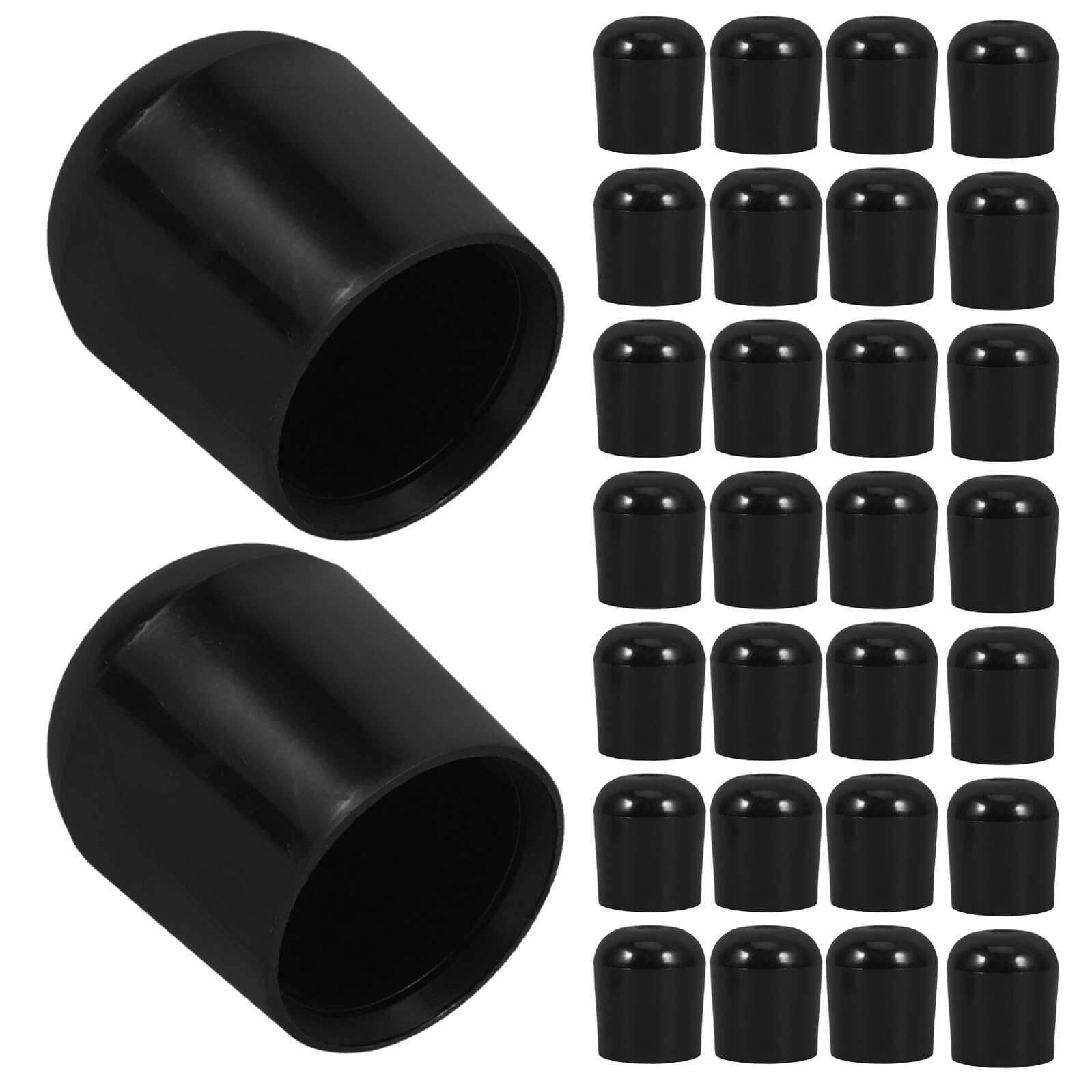 Tapas para patas de sillas plegables de 22,2 mm que evitan ruidos y rayones