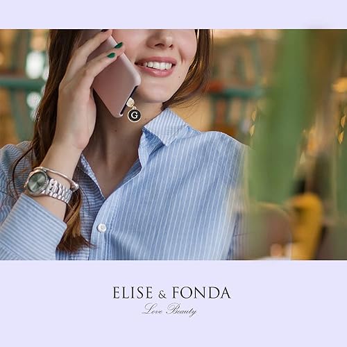 Miniatura 5 de ELISE & FONDA TP59 Tipo-C Puerto de carga Crystal Anti Dust Plug con minúscula letra G teléfono celular Charm para Samsung/OnePlus/Xiaomi/oppo