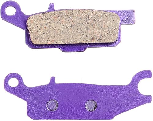SCITOO FA446 Pastillas de freno para Yamaha Grizzly 550 2009-2014 Pastillas de freno traseras de fibra de carbono