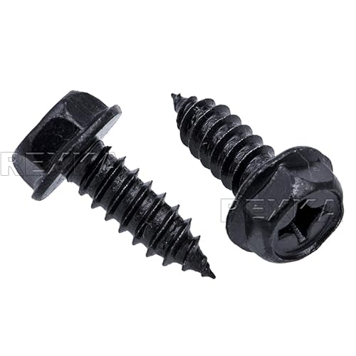 Miniatura 2 de Rexka 30pcs Parachoques Delantero Cubierta Superior Tornillo de chapa de metal para Nissan Infiniti